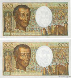 200 Francs MONTESQUIEU Fauté FRANCIA  1988 F.70.08 AU
