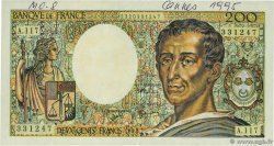 200 Francs MONTESQUIEU Faux FRANKREICH  1992 F.70.12b VZ+