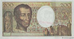 200 Francs MONTESQUIEU Faux FRANCE  1992 F.70.12b SUP+