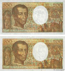 200 Francs MONTESQUIEU Faux FRANCIA  1992 F.70.12c BB