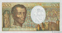 200 Francs MONTESQUIEU Modifié Numéro spécial FRANCE  1994 F.70/2.01 pr.NEUF