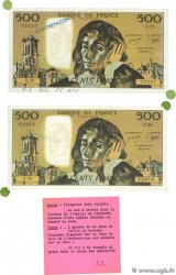 500 Francs PASCAL Faux FRANCE  1971 F.71.07 SPL