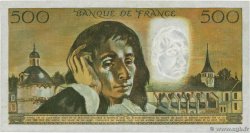 500 Francs PASCAL FRANCE  1974 F.71.11 SPL