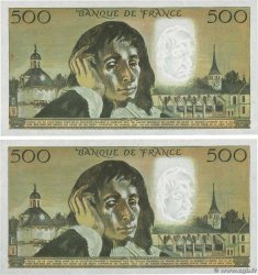 500 Francs PASCAL Fauté FRANCIA  1975 F.71.13 FDC