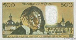 500 Francs PASCAL Petit numéro FRANCIA  1976 F.71.14A56 q.FDC