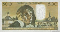 500 Francs PASCAL FRANKREICH  1976 F.71.15 fST