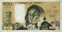 500 Francs PASCAL Fauté FRANKREICH  1978 F.71.18 S
