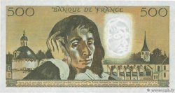 500 Francs PASCAL Petit numéro FRANCIA  1979 F.71.20A102 q.FDC