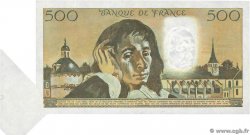 500 Francs PASCAL Fauté FRANCE  1980 F.71.22 UNC-
