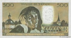 500 Francs PASCAL FRANKREICH  1981 F.71.24 fST+