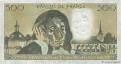 500 Francs PASCAL Fauté FRANCIA  1981 F.71.25 EBC