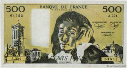 500 Francs PASCAL Faux FRANCE  1985 F.71.32 SPL