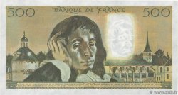 500 Francs PASCAL Fauté FRANCE  1987 F.71.35 UNC-