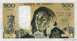500 Francs PASCAL FRANCE  1987 F.71.36 UNC-