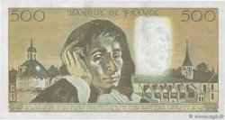 500 Francs PASCAL FRANCE  1989 F.71.40 AU-