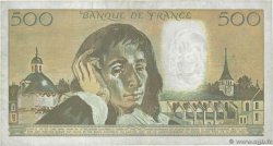 500 Francs PASCAL Fauté FRANCE  1989 F.71.40 VF