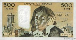 500 Francs PASCAL FRANCIA  1989 F.71.42 q.FDC