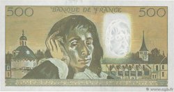 500 Francs PASCAL Fauté FRANCIA  1991 F.71.46 FDC