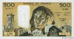 500 Francs PASCAL FRANCE  1991 F.71.46 SPL