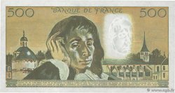500 Francs PASCAL FRANCE  1991 F.71.48 XF+