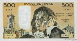 500 Francs PASCAL FRANCIA  1993 F.71.52-412 FDC