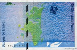 50 Francs SAINT-EXUPÉRY Fauté FRANCE  1992 F.72.01T UNC