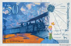 50 Francs SAINT-EXUPÉRY modifié FRANCE  1996 F.73.03 UNC-