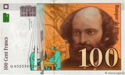 100 Francs CÉZANNE Fauté FRANCIA  1998 F.74.02 q.SPL