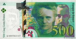 500 Francs PIERRE ET MARIE CURIE Fauté FRANCIA  1994 F.76.01 EBC