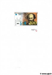 100 Francs CÈZANNE Épreuve FRANCE  1995 F.- UNC