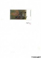 500 Francs PIERRE ET MARIE CURIE Épreuve FRANCIA  1992 F.- FDC