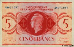 5 Francs FRENCH EQUATORIAL AFRICA  1943 P.15a