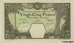 25 Francs DAKAR AFRIQUE OCCIDENTALE FRANÇAISE (1895-1958) Dakar 1925 P.07Bb