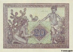 20 Francs ALGERIA  1945 P.092b AU