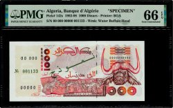 1000 Dinars Spécimen ALGÉRIE  1998 P.142s