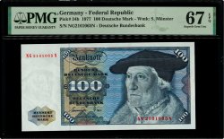 100 Deutsche Mark GERMAN FEDERAL REPUBLIC  1996 P.34b UNC