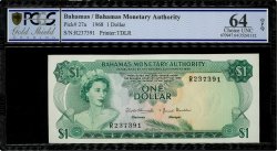 1 Dollar BAHAMAS  1968 P.27a pr.NEUF