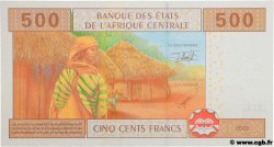 500 Francs CENTRAL AFRICAN STATES  2002 P.206Ua UNC