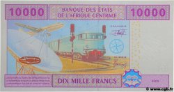 10000 Francs ZENTRALAFRIKANISCHE LÄNDER  2002 P.210Ub ST