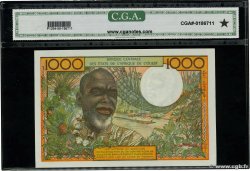 1000 Francs WEST AFRIKANISCHE STAATEN  1973 P.103aK fST