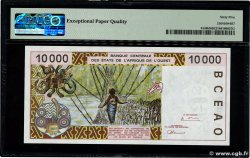 10000 Francs ESTADOS DEL OESTE AFRICANO  1996 P.614Hd FDC