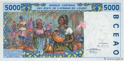 5000 Francs WEST AFRIKANISCHE STAATEN  1995 P.713Kd ST