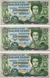 10 Pounds Consécutifs FALKLAND ISLANDS  2011 P.18 UNC-