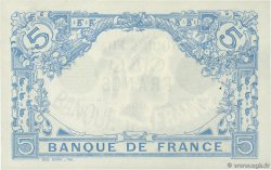 5 Francs BLEU FRANCIA  1912 F.02.07 EBC+