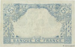 5 Francs BLEU FRANKREICH  1916 F.02.38 VZ