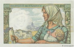 10 Francs MINEUR FRANCE  1942 F.08.04 SPL