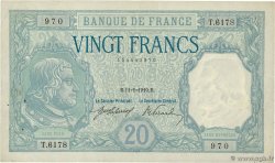 20 Francs BAYARD FRANKREICH  1919 F.11.04