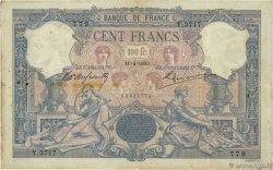 100 Francs BLEU ET ROSE FRANKREICH  1903 F.21.17 S