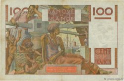 100 Francs JEUNE PAYSAN filigrane inversé Numéro radar FRANCIA  1953 F.28bis.03 BC+