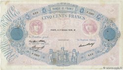 500 Francs BLEU ET ROSE FRANCE  1936 F.30.37 pr.TTB